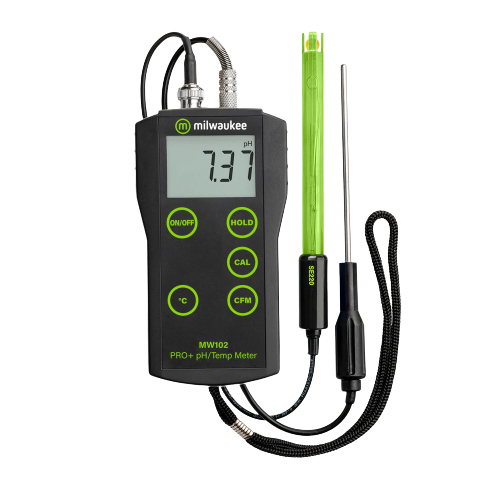 MW102-PRO pH,온도 측정기 pH and Temperature Meter