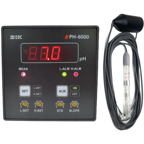 NPH-6000-GR-1H 보충형 pH측정기 고온용 pH전극