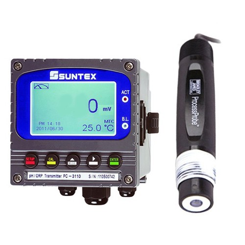 ORP-3110RS-S410 설치형 pH측정기 Flat type pH전극, RS485통신