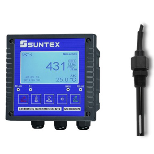 Salt4310RS-8-244-30 염분측정기, 썬텍스 Graphite전극 RS485통신