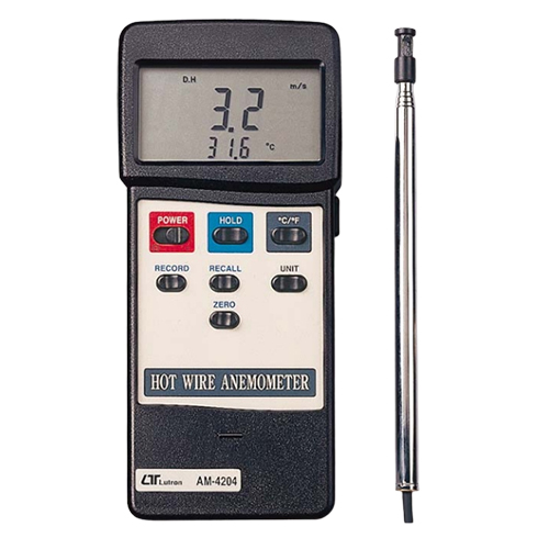 AM-4204 풍속측정기 Lutron HOT WIRE ANEMOMETER