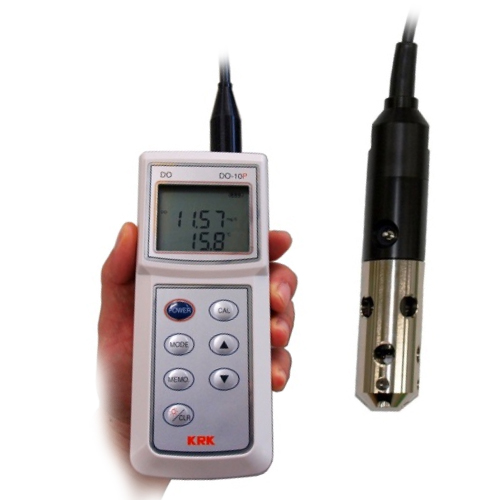 DO-10P 휴대용 용존산서 측정기 폴라로그래프식전극 정수장 양어장 새우양어장 정화조