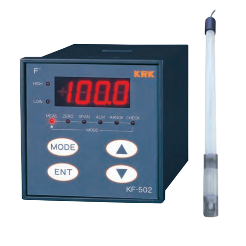 KF-502 설치형 불소 이온측정기 수중의 유리불소이온 측정