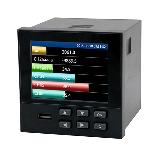 R9600 4채널 디지털 기록계, 데이터로거, Paperless recorder