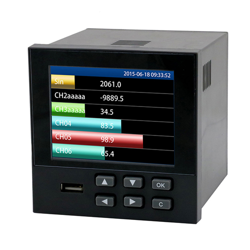 R9600 12채널 디지털 기록계, 데이터로거, Paperless recorder