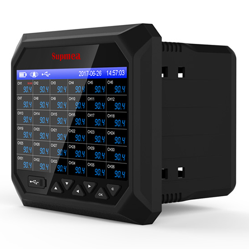 R6000F 6채널 디지털기록계 데이터로거SUPMEA Paperless recorder