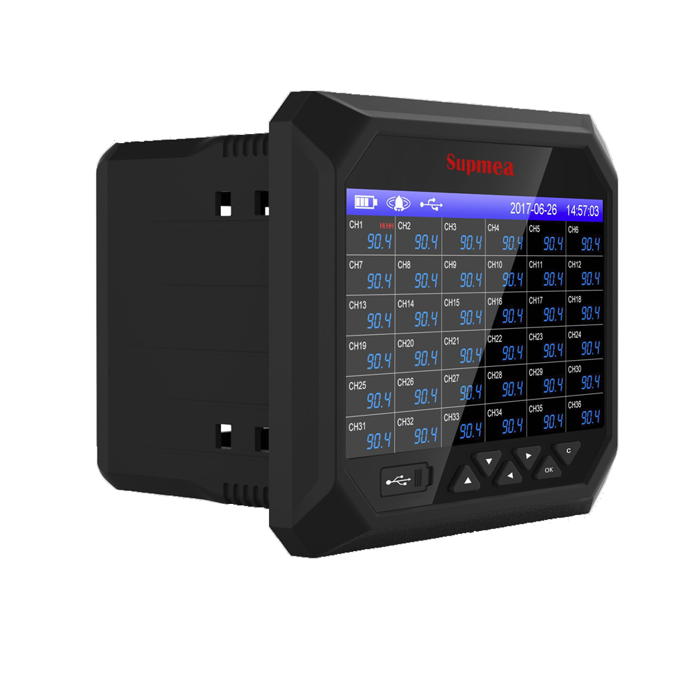 18채널 디지털기록계 R6000F 데이터로거SUPMEA Paperless recorder