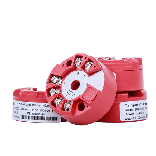 ST500 온도 트랜스미터 써머커플, PT100 센서 호환, 4-20mA 출력, 헤드타입