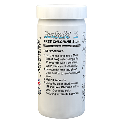 B100-FCl+pH 잔류염소,pH 키트 Chlorine 2  EPA FC,pH 481025