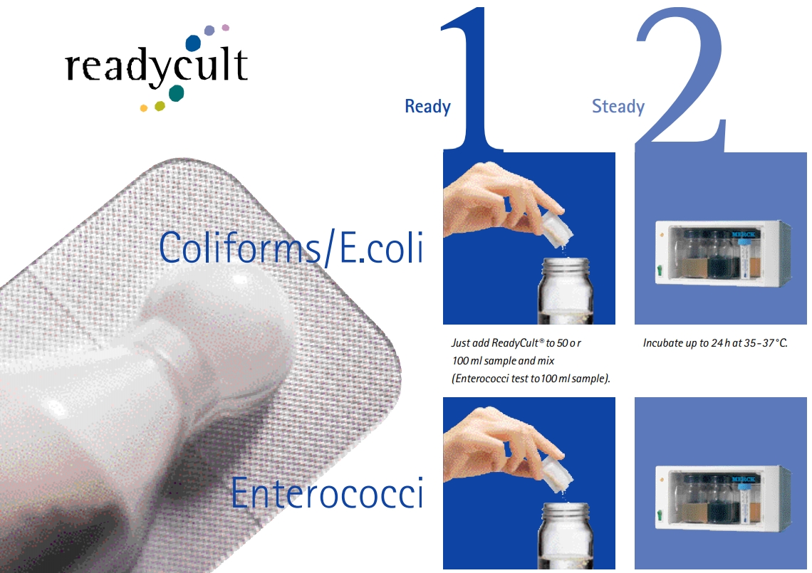 Readycult Coliform 총대장균용 수질검사 키트 ﻿