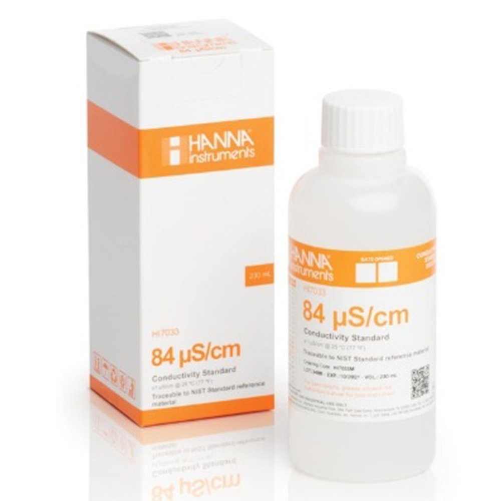 전도도 솔루션 HI7033M 84μS Conductivity Standard