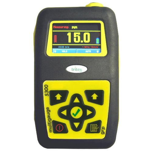 Multigauge 5350 플라스틱 초음파두께측정기 데이터 전송기능