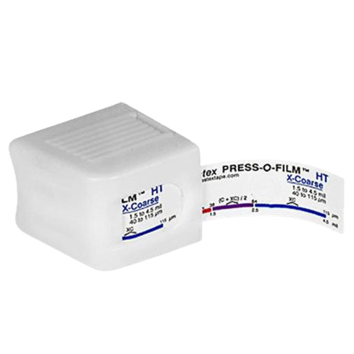 X-Coarse 표면 조도계 측정 필름 범위 38-115um, Testex Press O Film, 프레스오필름