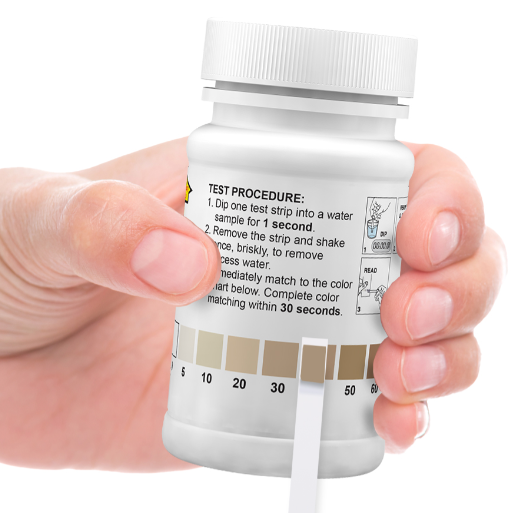 B50-HySuH1 황화수소(고농도) Hydrogen Sulfide High Range Test Strips 481068