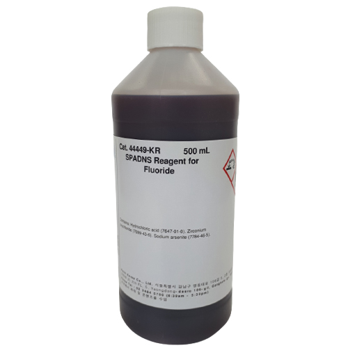 44449 불소 측정 시약 HACH SPADNS Fluoride 444-49