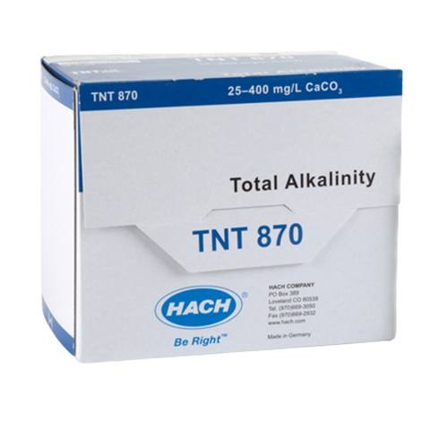 TNT870 총알카리도 HACH Total Alkalinity, TNTplus 바이알실험