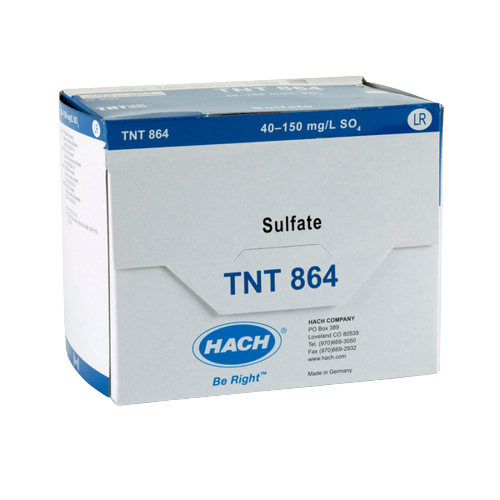 TNT864-LR 저농도 황산염 TNTplus 바이알 테스트 Sulfate