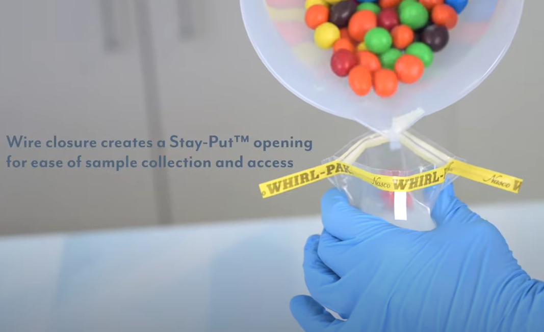 B01195WA 스토마커용 와이어 샘플백, 나스코 휠팩, 멸균백 Stomacher Bag B0153WA