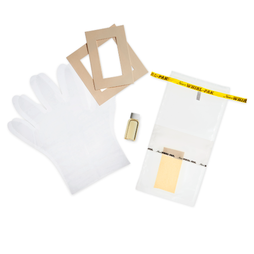 멸균백 B01324 도축검사용 멸균백,스펀지, 장갑, 탬플릿, 펩톤워터 포함