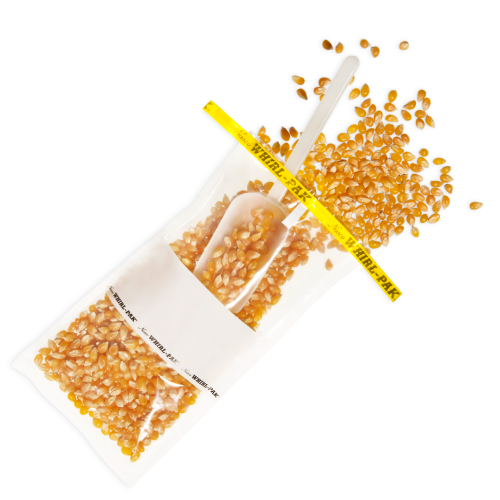 스쿱 멸균백 B01350B NASCO 파란색 스푼 포함 11.5 x 23cm