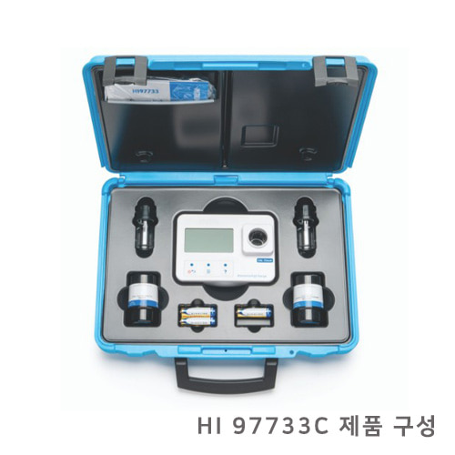 HI97733 고농도 암모니아 측정기 이온 분석용 비색계 High Range