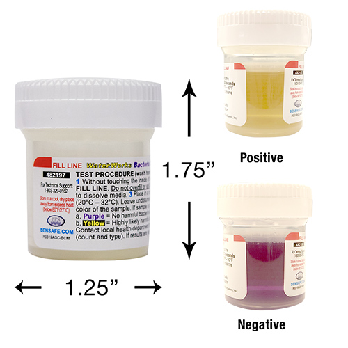 [박테리아 검사] 먹는 물 간편한 자가 측정 셀프 간이 측정키트 1회분