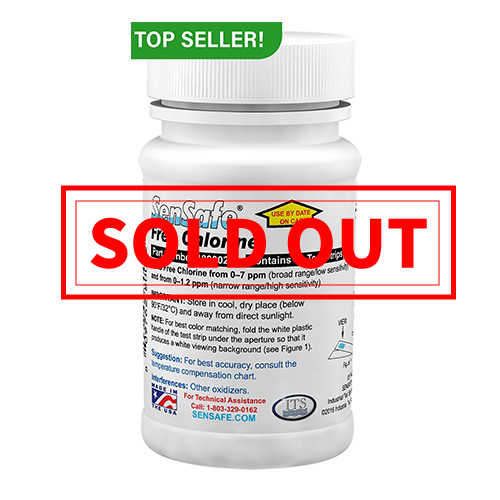 잔류염소 키트 B50-FreeClAB Free Chlorine 검사키트 its 480002