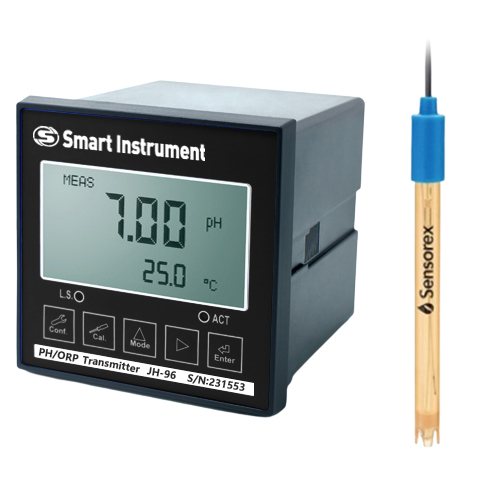 JH-96-S200C 설치형 pH측정기 무보충형 Epoxy pH센서