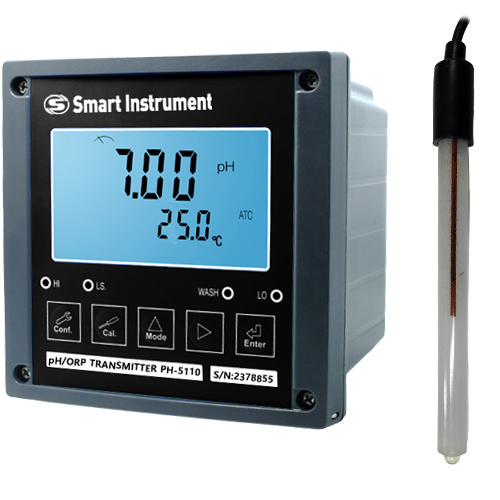 PH-5110-GRN1 호기조, 폭기조 설치형 pH측정기 GRN-1 pH Sensor