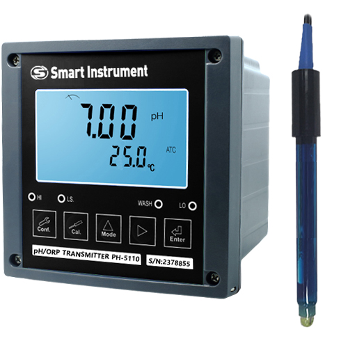 PH-5110-3A2 설치형 pH측정기 Glass Body pH Sensor