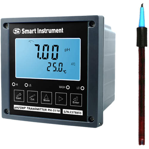 PH-5110RS-6KN 설치형 pH 측정기 Solid Polymer Reference