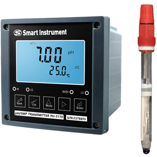PH-5110RS-35W 내불산 설치형 pH측정기 불산농도 1%이하 pH센서