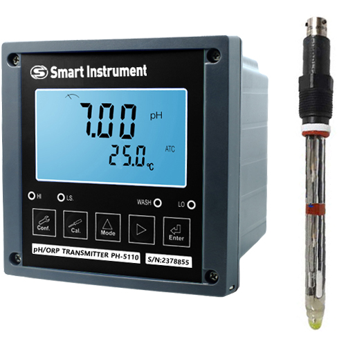 PH-5110RS-F4 미생물, 효소, 혈청, 단백질 pH측정기 PT100 온도복합센서