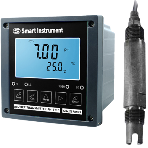 PH-5110RS-M11 산업현장 오수, 폐수처지장 설치형 pH측정기