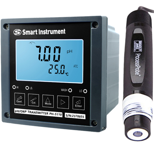 PH-5110-S410N self cleaning 삽입깊이12.7mm pH측정기