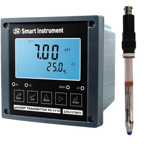 PH5110DRS-5KN 인라인 pH 미터 고온, 고압용 pH Sensor