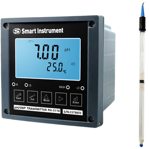 PH5110DRS-792 인라인 pH미터 Solid Polymer reference