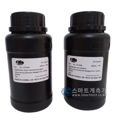 011025 유효염소 측정 시약 고농도 염소 차아염소산나트륨 차아염소산수 전해수
