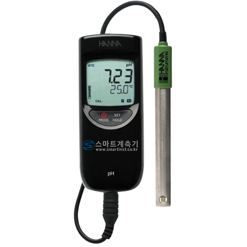 HI991001 휴대용 pH,온도 측정기 간이측정기 성능 인증제품