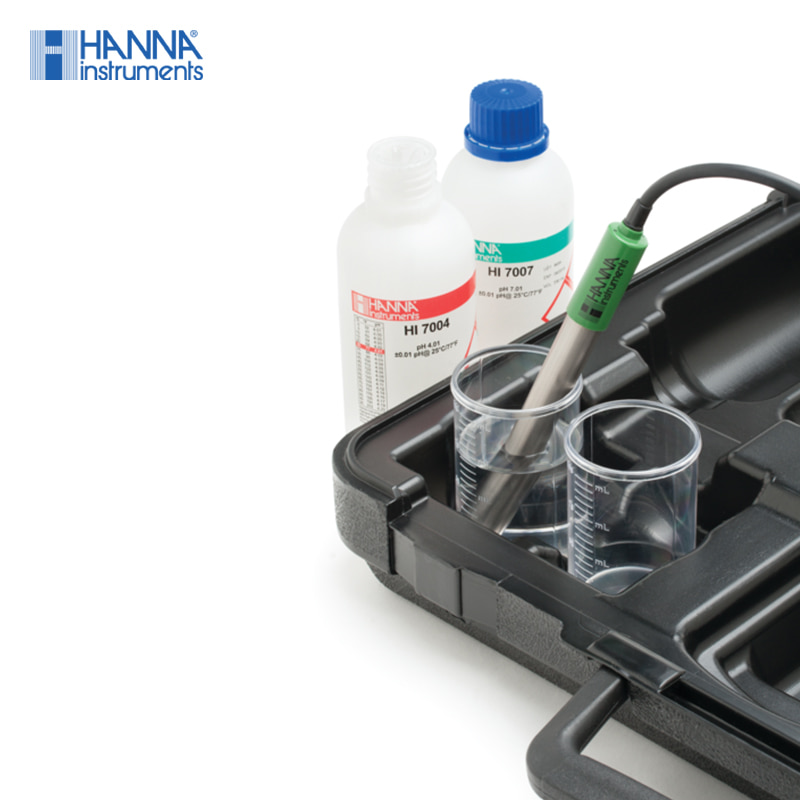 HI98190 휴대용 한나 pH,ORP 측정기 간이성능인증서