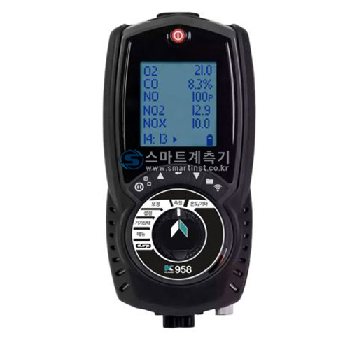KANE-958 휴대용 프리미엄 연소가스분석기 NOX 기본 세트 O2 CO NO NO2 외