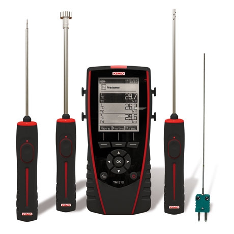 TM210 휴대용 4채널 Thermocuple 온도계