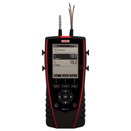 TM210 휴대용 4채널 Thermocuple 온도계