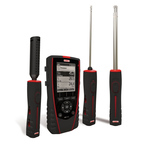 실내공기질 측정기 CO2, CO, 온도, 습도 HQ210