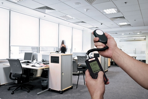 LX200 0.1 ~ 200,000 Lux, 조도지도, min/ave계산