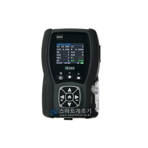 KANE-988 휴대용 연소가스분석기 기본 세트(O2 CO CO2 NO NO2 SO2 외)
