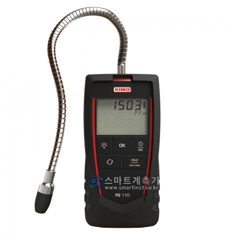 FG110 가연성 가스측정기 휴대용 메탄, LPG 외 가연성 기체 키모 KIMO