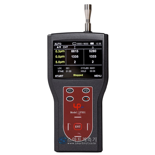 LPC-LP301휴대용 파티클카운터,Air, Gas 유량,Pump, Gas, 장비연구개발, Medical Device 등