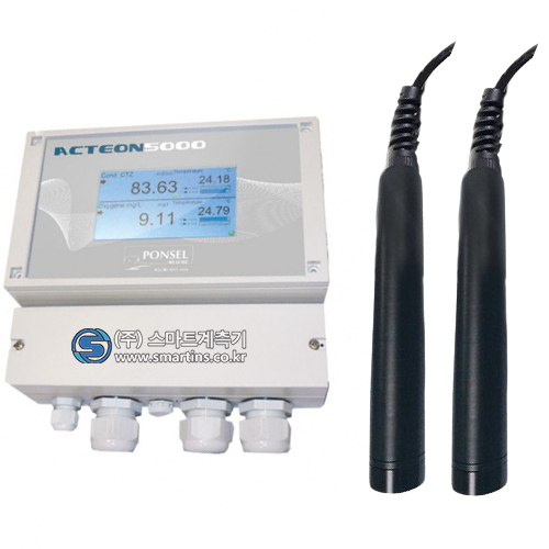 ACTEON5000-PDO/PDO 2채널 용존산소 측정기 플라스틱 광학식 전극