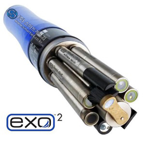 EXO2 다항목수질측정기 휴대용으로 측정이 가능하고 특정한 곳에 설치하여 모니터링도 가능